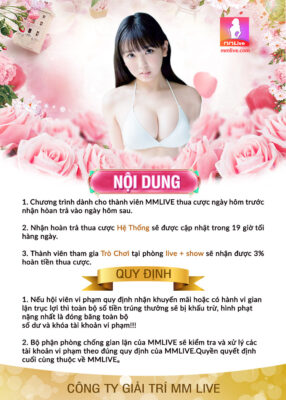 Thua nhận khuyến mãi trên ứng dụng MMlive hoàn trả 3 % mỗi ngày 1 thua-cuoc-ca-do-nhan-tien-thuong-mmlive
