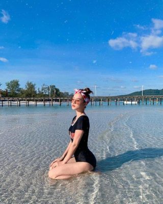 MMlive Trương Hoàng Mai Anh - bạn gái Jaykii lộng lẫy, gợi cảm 2 Cô nàng đã hoạt động nghệ thuật từ sớm