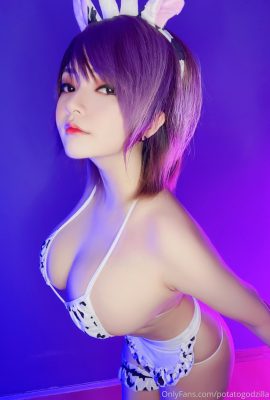 MMlive Ngắm hot girl cosplay bò sữa cực gợi cảm 4 Nàng hot girl với màn cosplay bò sữa ma mị