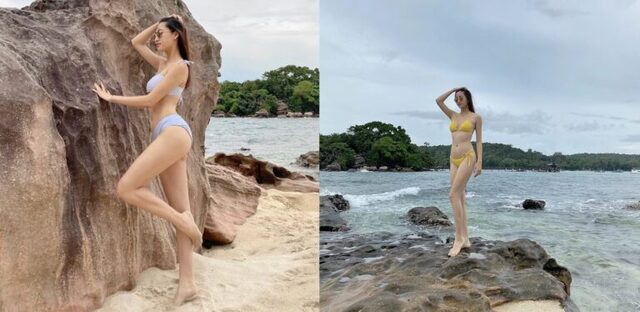 MMlive - Hoa hậu Lương Thùy Linh nóng bỏng 1 MMlive - hoa hậu Lương Thùy Linh trong các trang phục Bikini