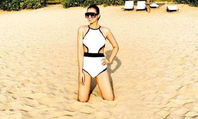 MMlive - Bộ sưu tập ảnh mỹ nhân Việt đọ dáng khoe body 5 Lã Thanh Huyền kín đáo vẫn cực quyến rũ