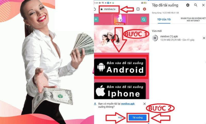 Cách tải xuống và cài đặt MMlive cho điện thoại iphone 5 Hướng dẫn đăng ký tham gia trải nghiệm