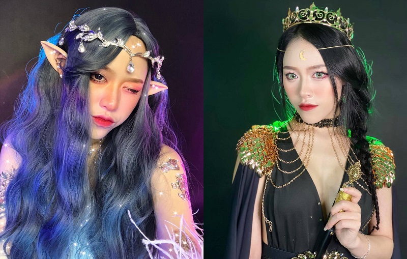 Mmlive: Tiktoker Trà Đặng - Hot girl biến hình "ngầu lòi" 1 gái xinh hút hồn