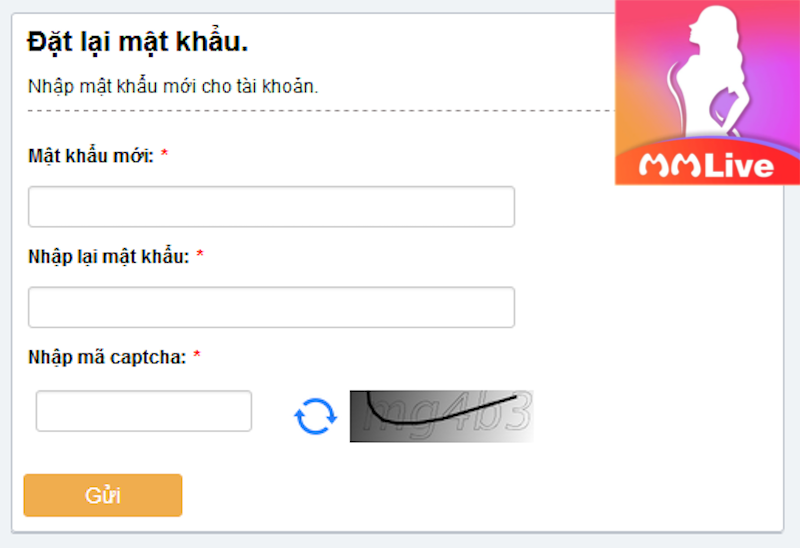 Quên mật khẩu MMlive và làm cách nào để lấy lại mật khẩu? 3 quên mật khẩu trên MMlive