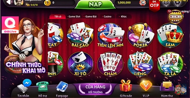 Game đổi thưởng QQlive xanh chín và tỷ lệ thưởng cao nhất thị trường 3 tựa game đổi thưởng QQlive
