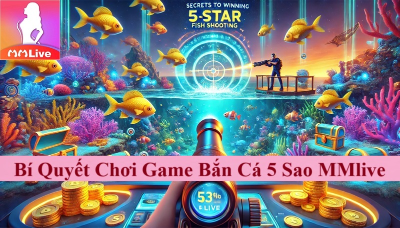 Game Bắn Cá 5 Sao MMlive: Giải Trí Đỉnh Cao Tiền Thưởng Ào Ào - Tham Gia Ngay Cùng 500 Anh em 3 Bí Quyết Chơi Game Bắn Cá 5 Sao MMlive