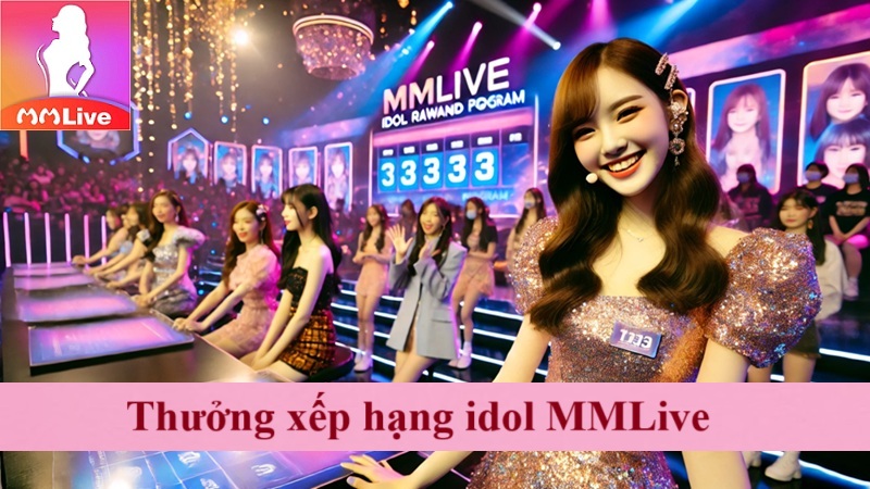 Thưởng xếp hạng idol MMLive - Khuấy động không khí sục sôi hấp dẫn 2 thưởng xếp hạng idol MMLive