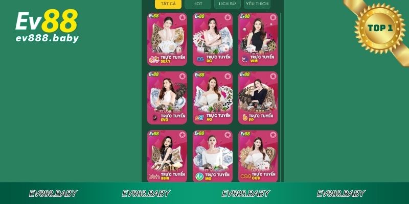 Casino Ev88 - Trải Nghiệm Cược Đẳng Cấp Và Tuyệt Vời Nhất 1 Vài nét tổng quát về casino EV88